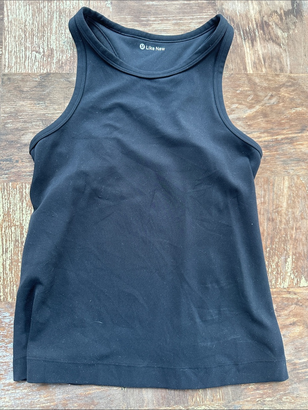 lululemon athletica Like New Black Racerback Tank